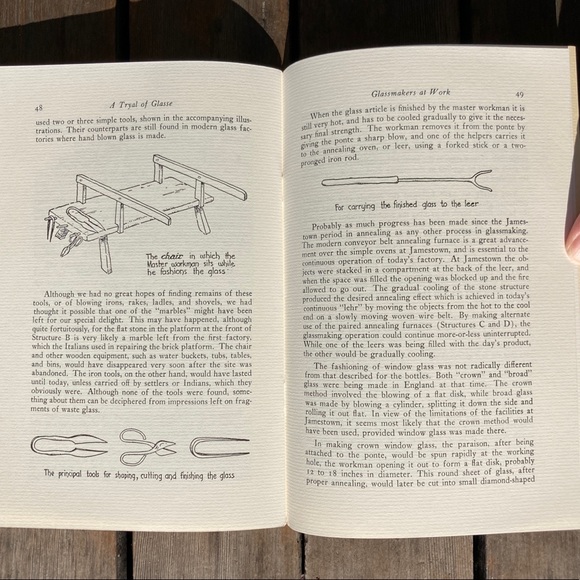 3 Virginia Arts Glassmaking at Jamestown Williamsburg Silversmith History Guide - Picture 14 of 16